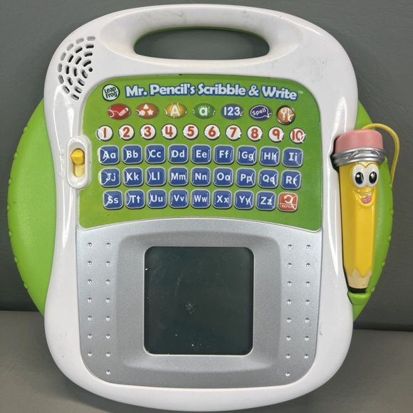LeapFrog Mr Pencils Scribble and Write Educational Green Tested Works - Picture 1 of 5